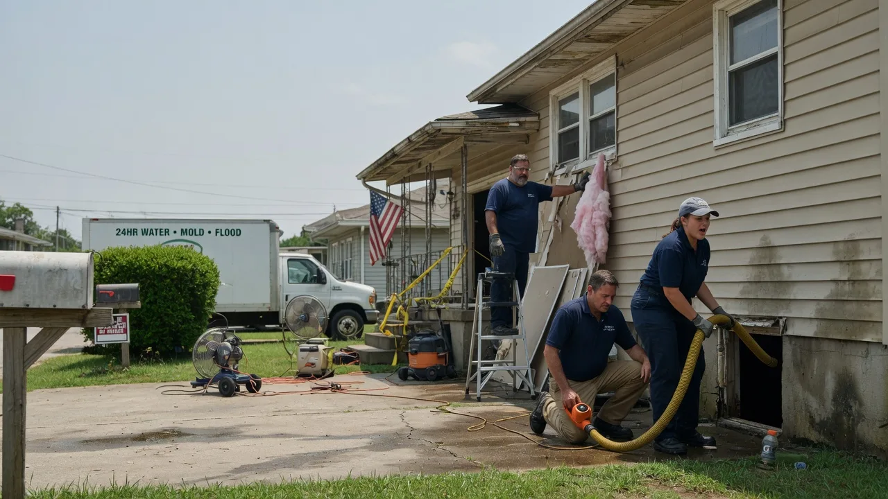 Water Damage Repair in La Cygne, KS near me